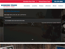 Tablet Screenshot of kissingtree.com